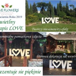 Kwiaciarnia Love Flowers Daniel - Dekoracje sali