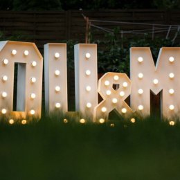 Kuźnia wesel dekoracje napisy, dekoracja sali, fotościanka - Dekoracje sali