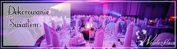 Dekorowanie światłem sal bankietowych - Dekoracje sali