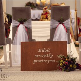 FLOWER DECOR Dekoracje ślubne - Dekoracje sali