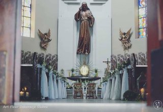 Dekoracja kościoła / dekoracja miejsca ceremoii