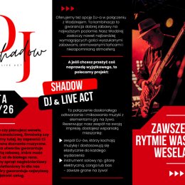 SHADOW DJ&Live Act - DJ na wesele