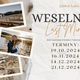 Jabłoń Lake Resort - Sale weselne