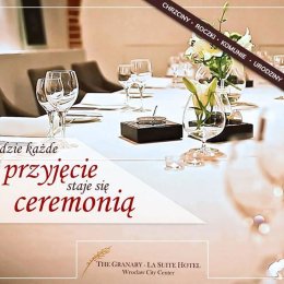 The Granary - La Suite Hotel - Sale weselne