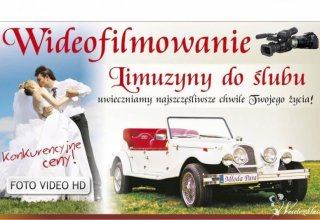 Fotogaf Kamerzysta samochod do slubu DRON