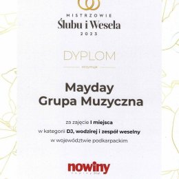 Zespół MAYDAY - Oprawa muzyczna