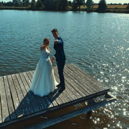 Oblatane Piotr Święch - fotografia i film z powietrza. Dron na Weselu. - Fotograf ślubny
