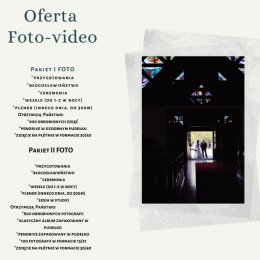 Usługi fotograficzne Agnieszka Marszałek - Fotograf ślubny