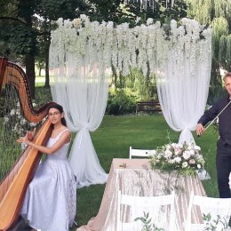 Harfa & Skrzypce Duett - Oprawa muzyczna