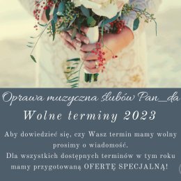 Oprawa ślubów Pan_da - Oprawa muzyczna