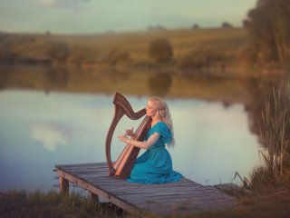 Harfistka i wokalistka na ślub