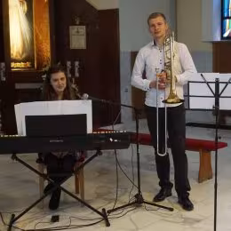 Oprawa muzyczna ślubu - wokal, puzon, pianino - zespół Due Cuori - Oprawa muzyczna