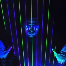 Harfa Laserowa - Oprawa muzyczna