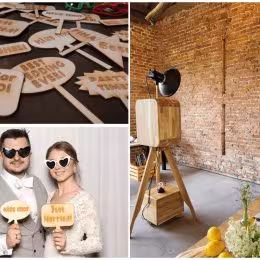 OH MY WOOD Fotobudka drewniana - Atrakcje weselne