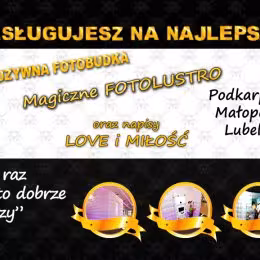 Fotobudka VIP 360 FotoLustro - Atrakcje weselne