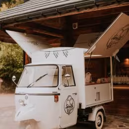 Lody Ideollo włoski Piaggio Ape 501 - Atrakcje weselne