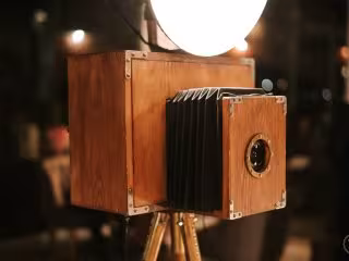 Drewniane Fotobudki Retro