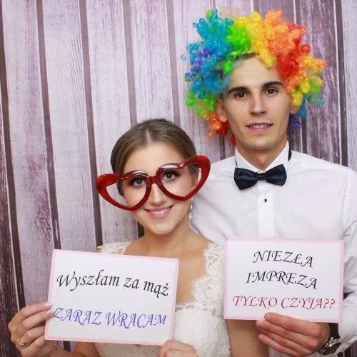 Fotobudka Pstryk Fotka - Fotobudka na wesele