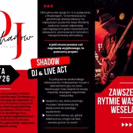 SHADOW DJ&Live Act - DJ na wesele