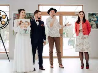 Malowane karykatury na żywo