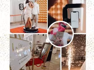 Fotolustro, fotobudka, wytwornica dymu, napis LOVE, balony  Party King