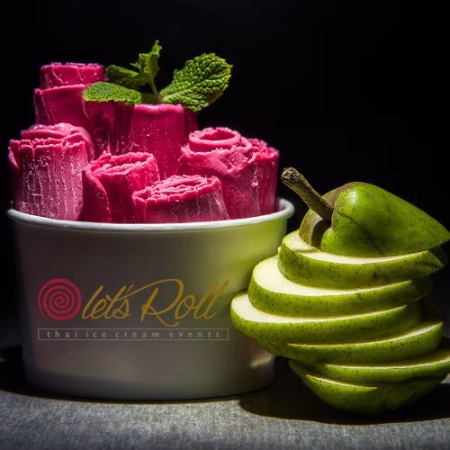 Lody tajskie - Let's Roll Events - Słodki stół
