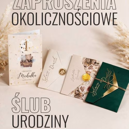 Zaproszenia / dodatki - Dekoracje ślubne