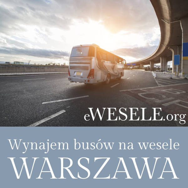 Wynajem busów na wesele Warszawa